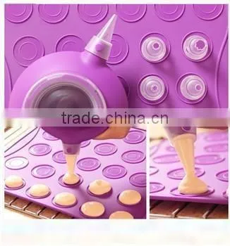 DIY Silicone Macaron Baking Baking Pen Pastry non-stick cookware Cream pen
