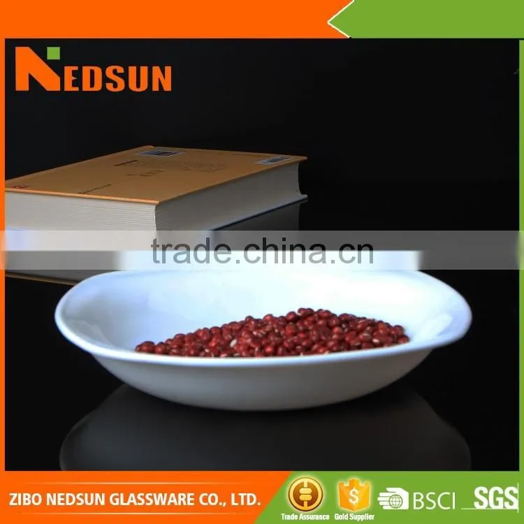 Hot sales opal glass plate