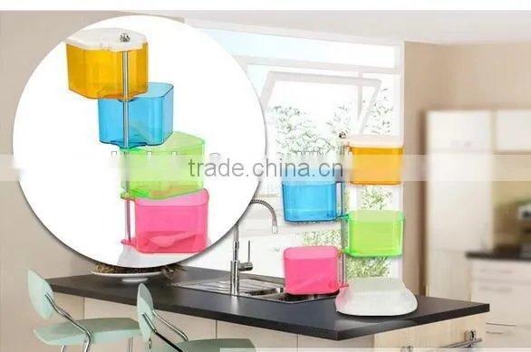 CY137 Colorful Magical Rotating Seasoning Storage Cans Boxes spice holer