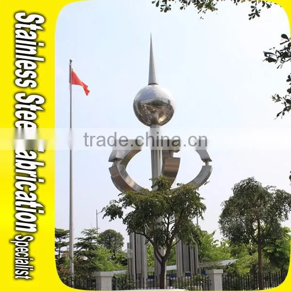 Garden Sculpture Stainless Steel Statue Sculpture Abstract