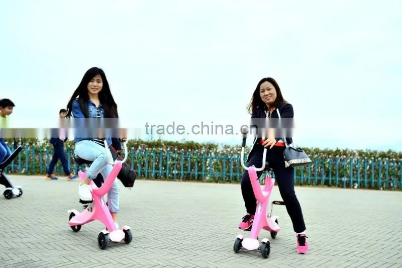 2017 Latest Arrival Leisure Outdoor Exercising Folding Pedal Y Bike, Aluminum Alloy Sports Bike For Kids/Adults