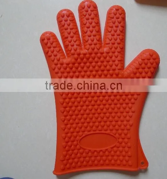 Hot Baking Microwave Oven Cooking Mitts Kitchen Heat Resistant Silicone Glove