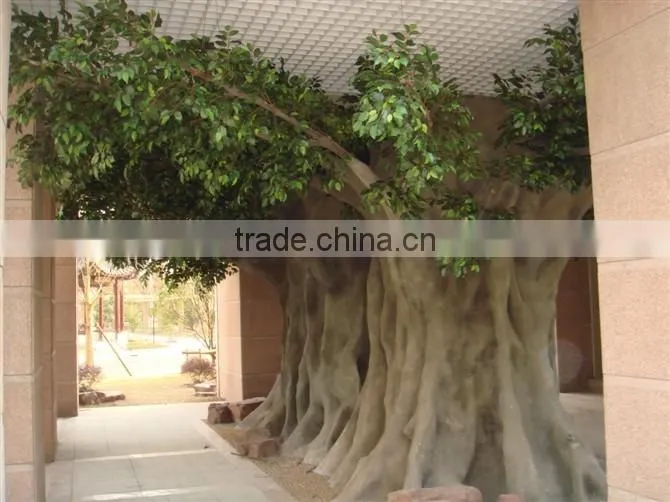 2017 New product fake banyan tree ornament UV proof tree artificial ficus tree