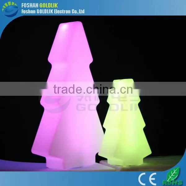 Remote control colorful change led christmas tree light