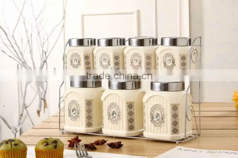 Ceramic Jar,Ceramic seal tank ,Ceramic Sugar Tea Canister