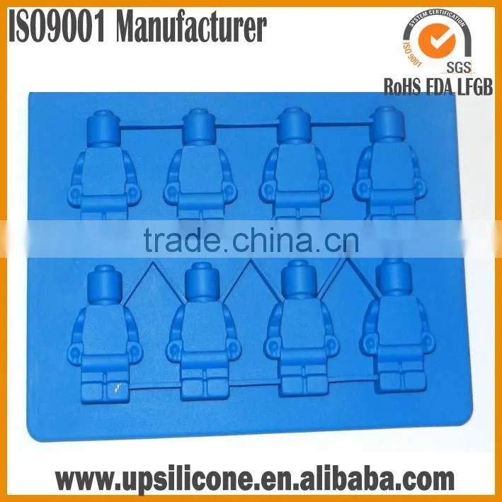 FDA lego ice mold silicone ice cube tray Lego Building Bricks Designed Silicone Ice Cube Tray
