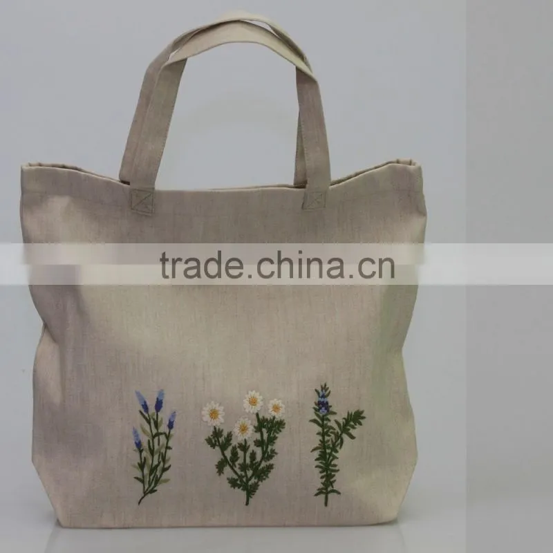 Classic lady handbag , embroidered handbag, made in Vietnam