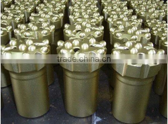 r32/r38/t38/t45/51 fact face drop center/retrac button thread bits
