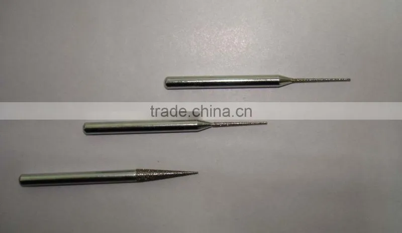 Electroplated diamond points/burrs