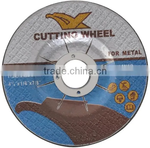 115*3*22.2mm Abrasive Cutting Wheels for metal