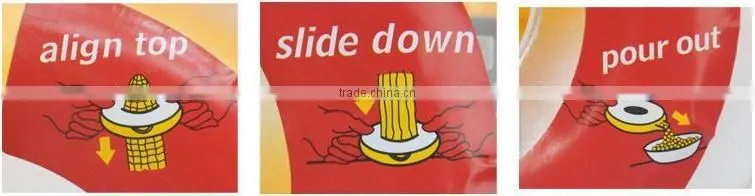 As seen on TV Plastic Round shape Corn Stripper
