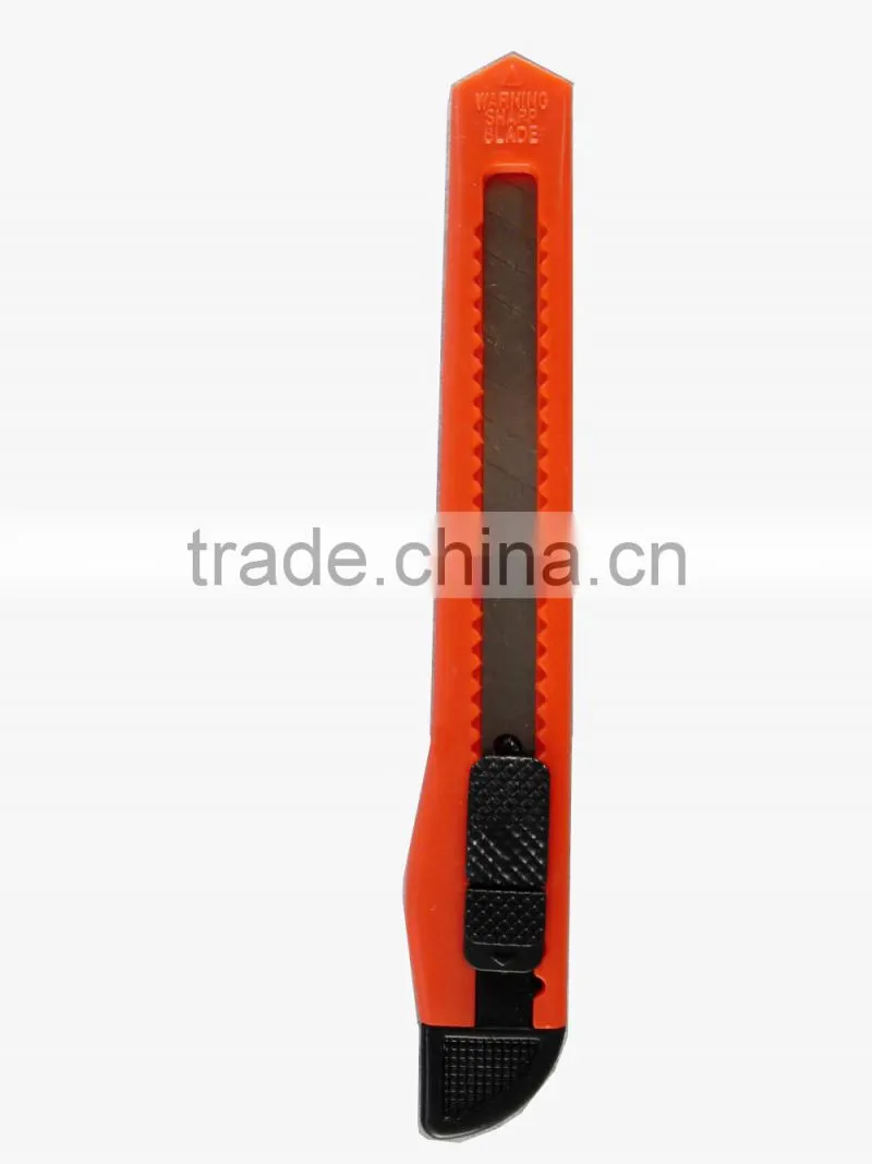 Promotional Mini size 9mm blade Utility knife Cutter with plastic grip