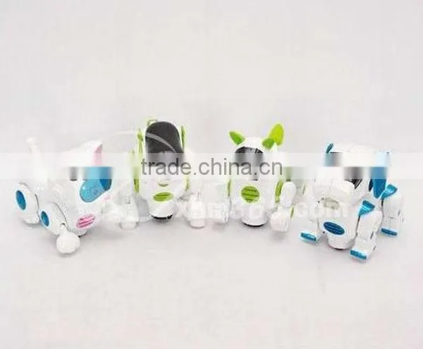 2015 new fashion Electronic pets, electronic plastic robot cat toy for kids