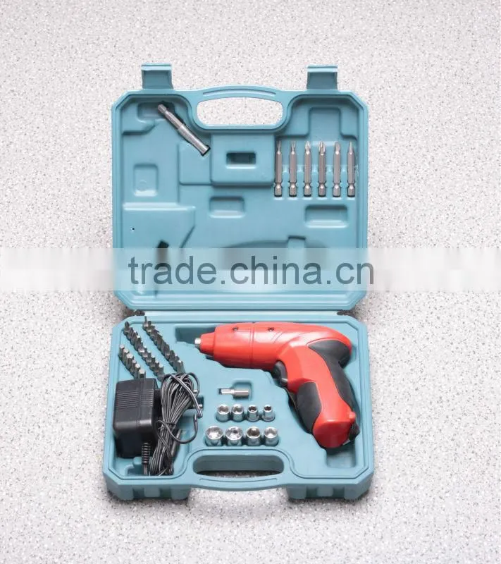 2014 new ok-tools power tools plastic cordless screwdriver charger from hangzhou