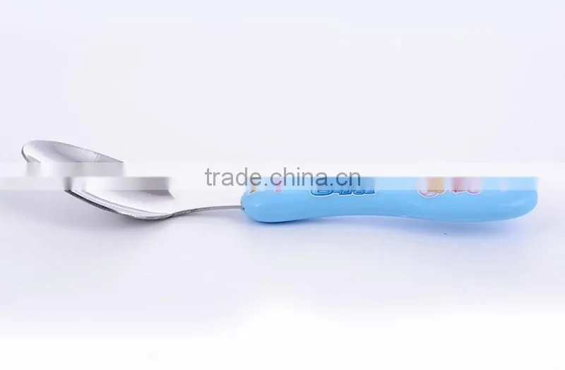BSX97 Hot Selling Lovely Cheap Stainless Steel Baby Spoon for Feeding