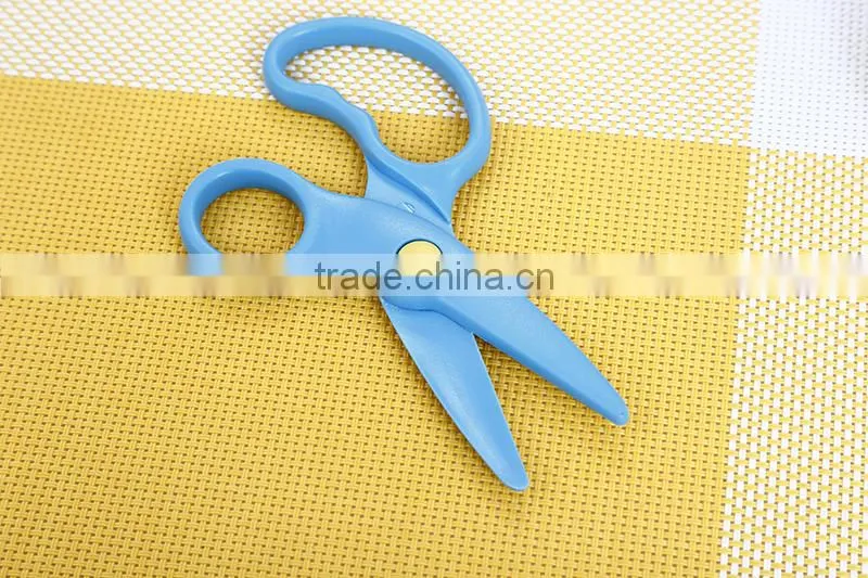 AKN01 Best Selling Products Safety Plastic Scissors for Cutting Papers