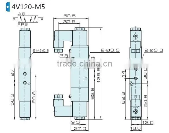 4V100 delphi control valve with high quality