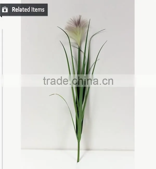 Hotsales artificial single artificial reed grass for home decoration