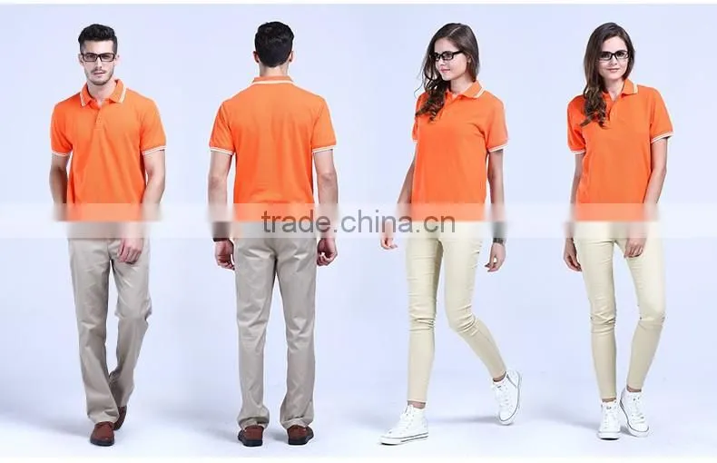 OEM working uniform t-shirt company office t-shirt uniform custom polo t shirt