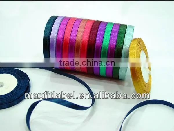 China Customized satin Jacquarding Webbing Ribbon