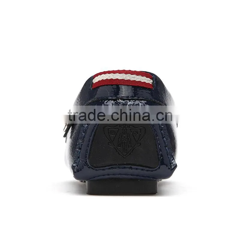 high quality cow leather casual shoes sample fashion for men, adults casual peas shoes made in china factory