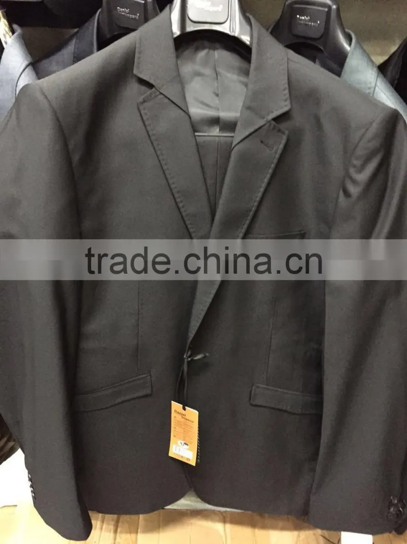 GZY low price stock wholesale latest design coat pant men suit