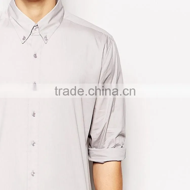 Standard exclusive longline shirt button down compression shirt