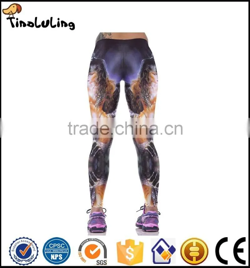 wholesale women sey leggins sey net leggings ruffle leggings for women