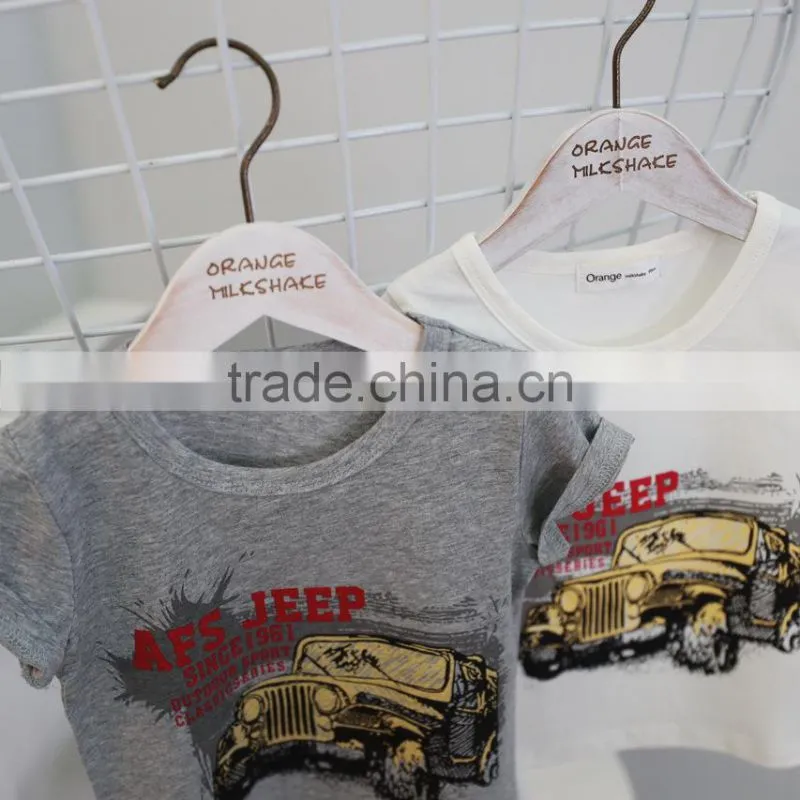 wholesale kids t shirt printing with cotton children t shirt