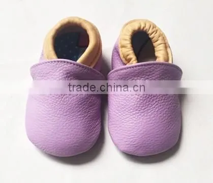 3 sizes rubber sole shoes first walker shoes cow leather shoes