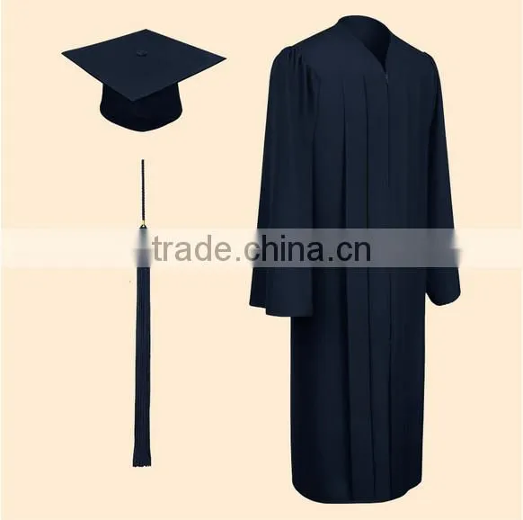 Customized shiny graduation gown from Shanghai Shoujia