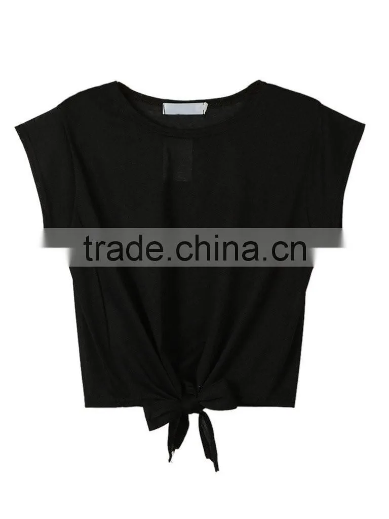 Womens club wear sexy fitness crop top