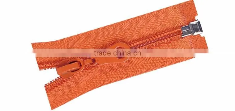 #5 garment Open End Nylon Zipper