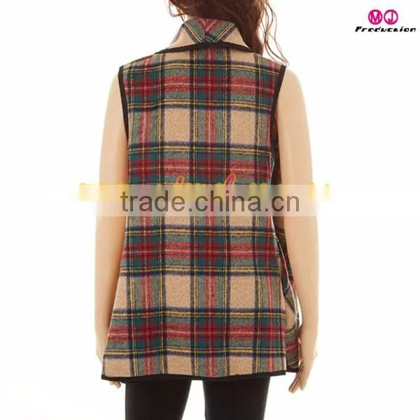 Factory winter vest wholesale fleece vest
