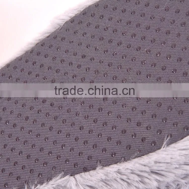 hot selling nice and warm grey heart point fashion slippers