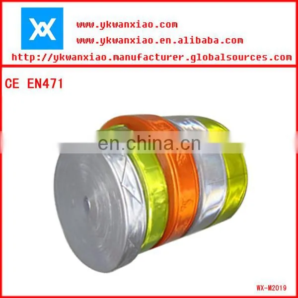 lime green reflective tape for car/clothing/shoes/gags/gloves