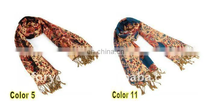 jacquard shawls india design indian scarves