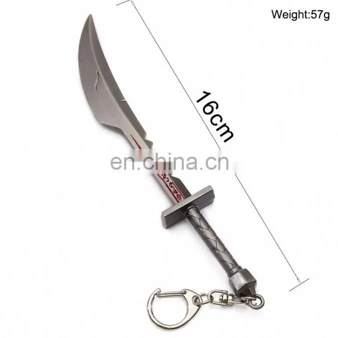 Factory direct LOL key chain League of legends keychan