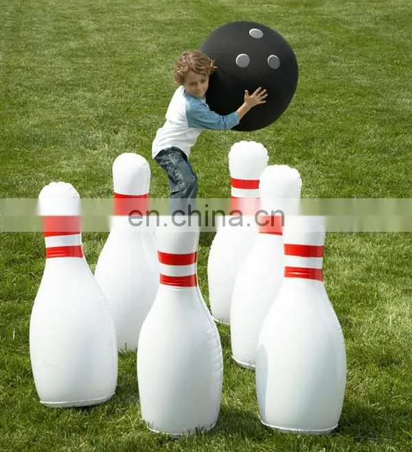 Hot sale inflatable bowling for kids play