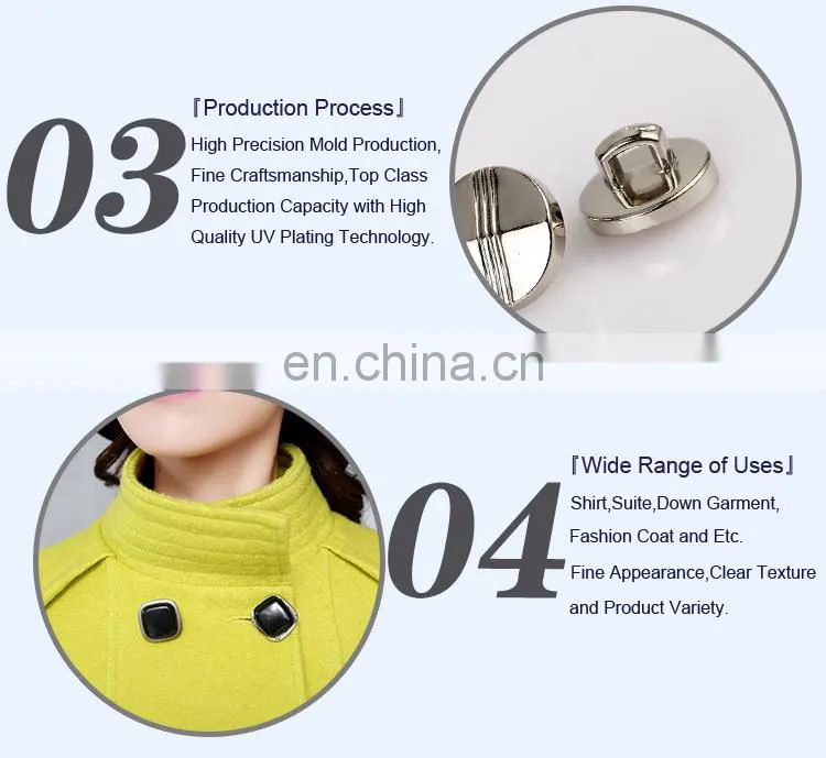 ABS Plating Buttons Fancy Shirt Button BA60406
