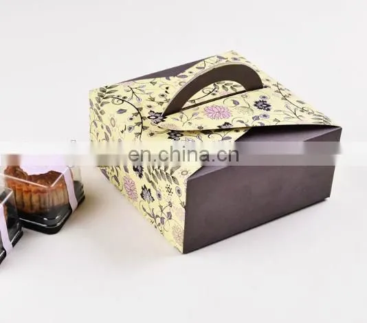2015 wholesale custom art paper gift boxes & paper cake folding box