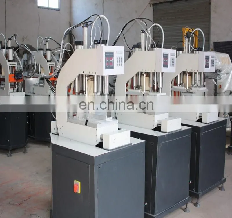 pvc windows four head welding machine of windows and doors