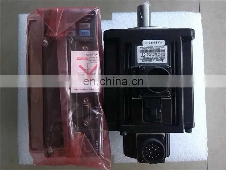 220V 1KW Delta ac servo motor 130mm ECMA-E21310SS with brake