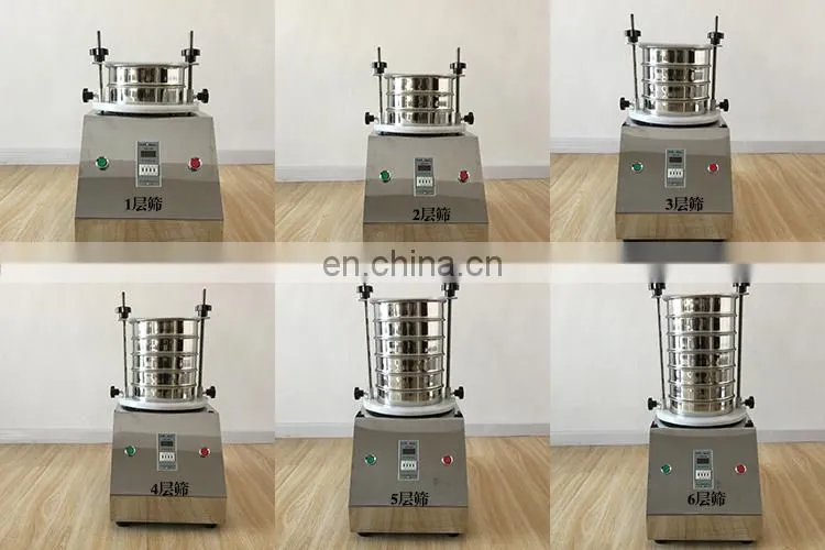 Soil analytical vibratory sieve shaker