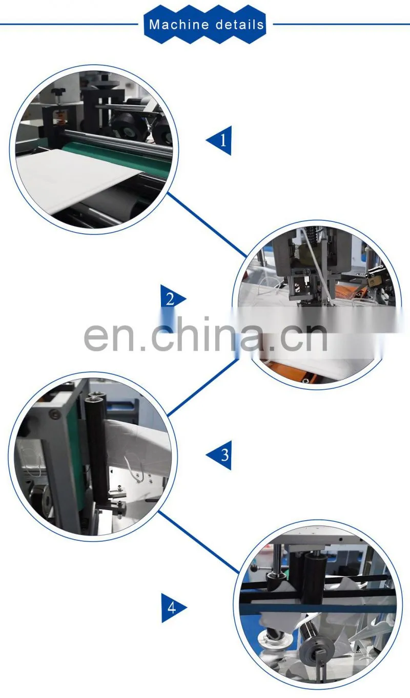 High quality Fully automatic dust Face Mask Making Machine with ultrasonic