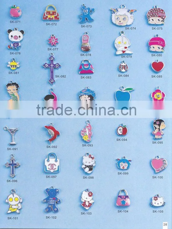 DIY rhinestone letter slide charm ( product catalog 26-30)