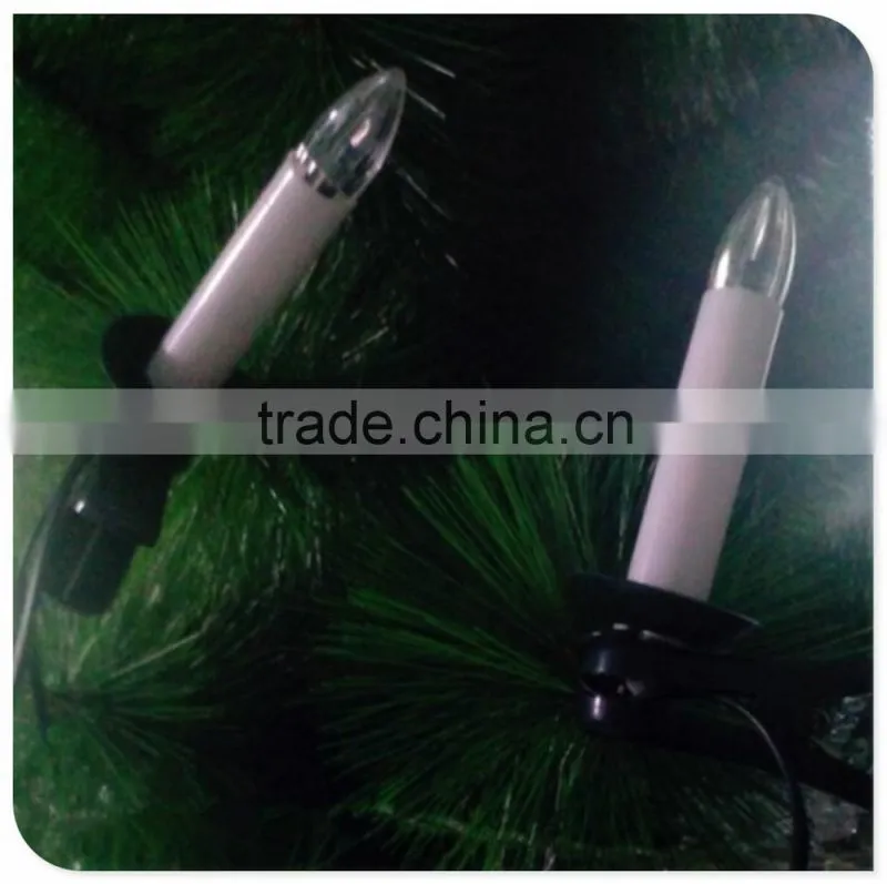 20 LED warm white christmas tree candle lights