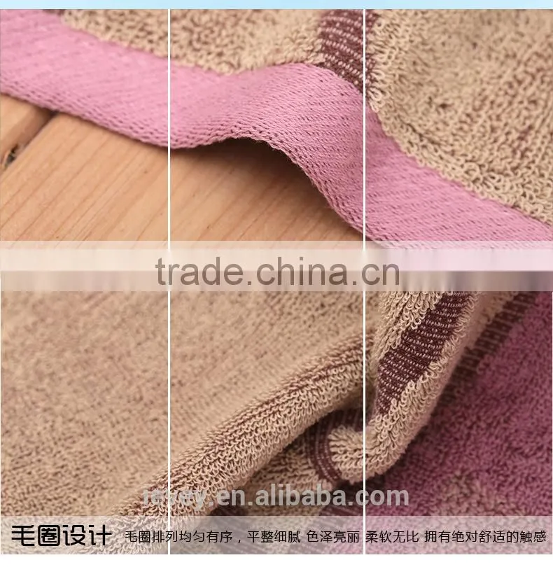 Best quality 100%cotton for kids cartoon bear design baby french terry knitting fabric quick-dry towel