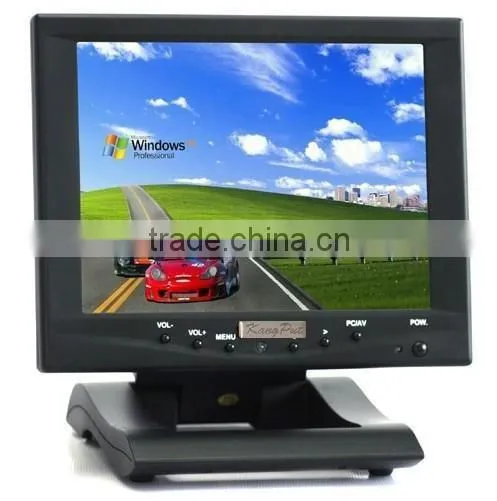 8" Desktop/Wall-Mount TFT-LCD Touchscreen VGA Monitor