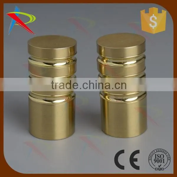 Used for hotel drapes decorative curtain rod parts finials